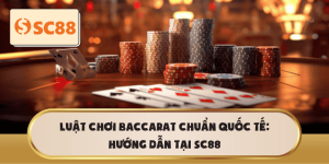 Luật chơi Baccarat chuẩn quốc tế tại SC88