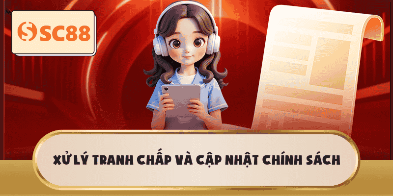 Xử lý tranh chấp và cập nhật chính sách